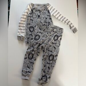 Wonder nation animal toddler cotton pjs 18m